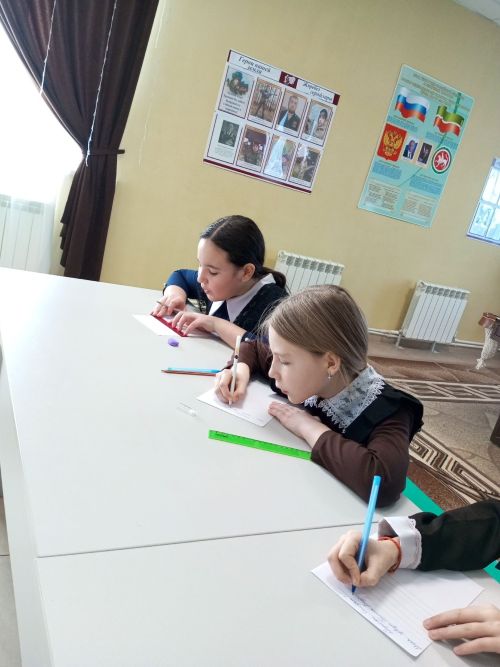 Акция «Письмо солдату» прошла в селе Чистопольского района