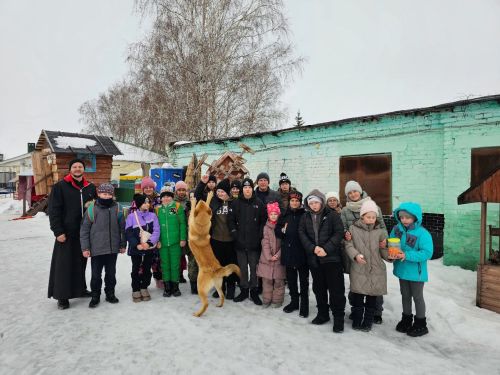 Воспитанники воскресной школы совершили увлекательное путешествие на ферму