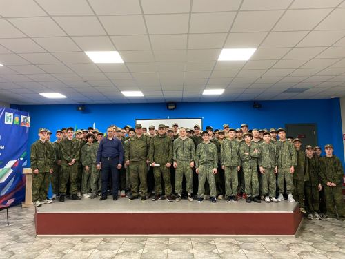 В Чистополе стартовали учебно-военные сборы «Авангард» для юношей