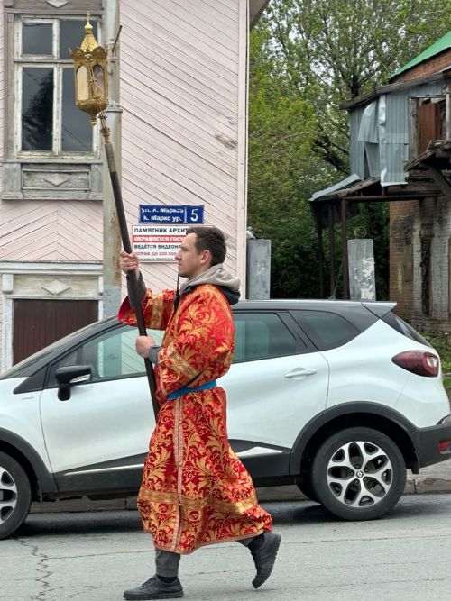 От Казанского храма до Никольского собора: пасхальное шествие в Чистополе