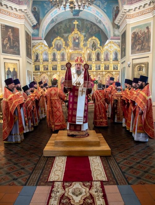 Епископ Пахомий отметил День тезоименитства