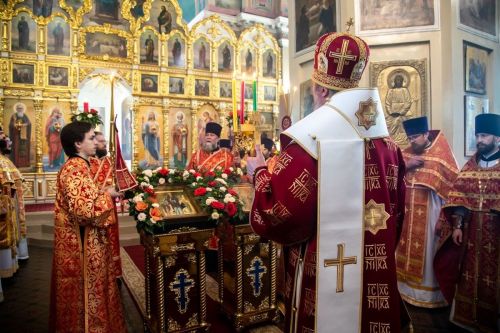 Епископ Пахомий отметил День тезоименитства