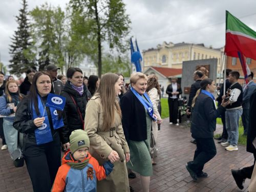 80 лет Победы в Великой Отечественной войне: Чистополь почтил память героев