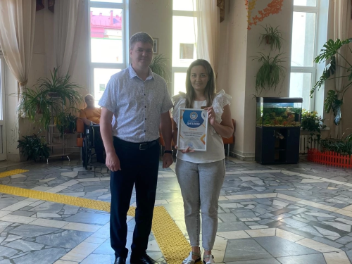Специалист по социальной работе Анна Михеева стала призером конкурса профессионального мастерства