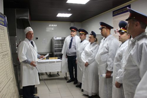 В Чистопольском СИЗО прошли учебные сборы для тыловых и энергетических служб УИС