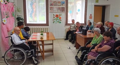 Для подопечных дома-интерната провели игру «Угадай мелодию»
