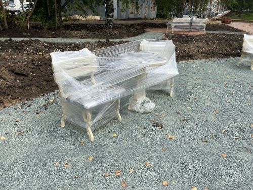 В Чистополе продолжается благоустройство улицы Ленина