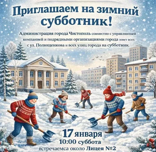 Неравнодушных чистопольцев приглашают на субботник