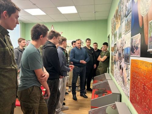 Поисковый отряд «Выстрел» представил уникальные находки будущим защитникам Отечества