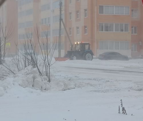 В Чистополе из-за непогоды дорожные службы переведены на усиленный режим работы