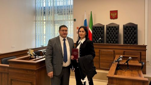 Новый мировой судья принесла присягу в Чистополе
