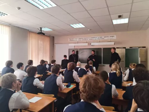 Чистопольские лицеисты встретились с представителями Казанской духовной семинарии