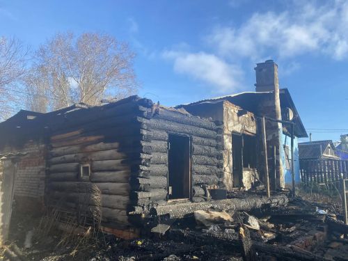 В Чистопольском районе произошел пожар в жилом доме