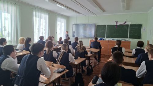 Выпускник чистопольского лицея рассказал школьникам об учебе и службе в университете ФСИН