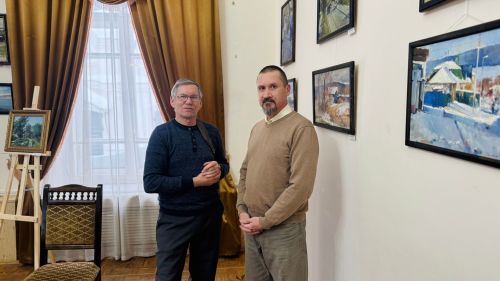 В Музее истории города открылась персональная выставка Вадима Челяева