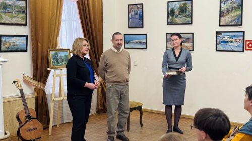 В Музее истории города открылась персональная выставка Вадима Челяева