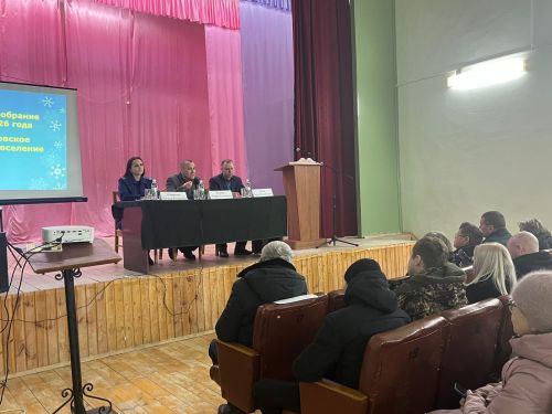 В селе Чистопольского района обсудили итоги года и планы на будущее