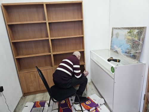 В селе Чистопольские Выселки при храме создают культурный кино-книжный зал
