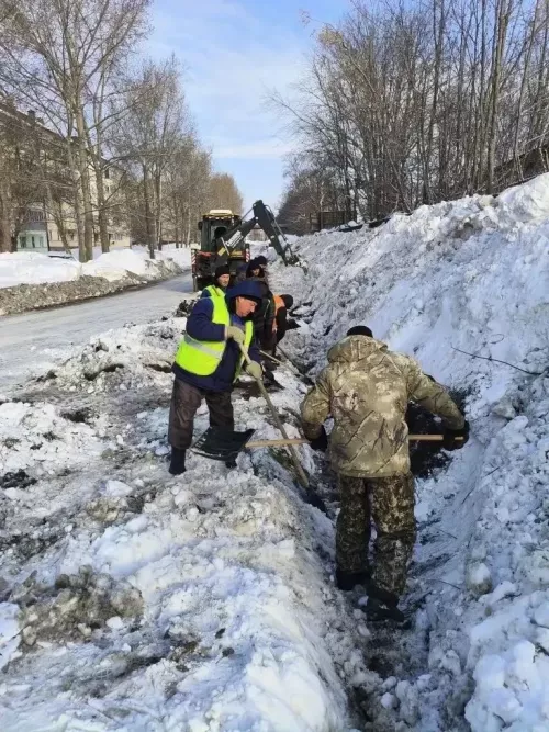 В Чистополе начались антипаводковые мероприятия