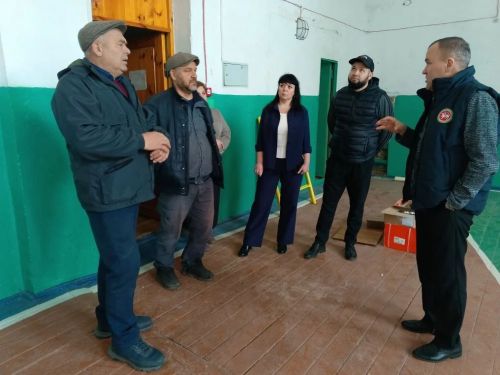 В селе Татарские Сарсазы полным ходом идёт капитальный ремонт