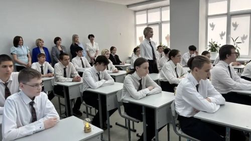 В чистопольской школе открыли обновлённый энергокласс