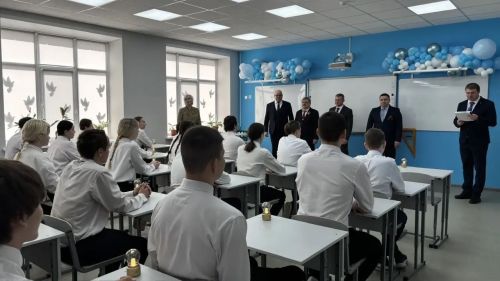 В чистопольской школе открыли обновлённый энергокласс