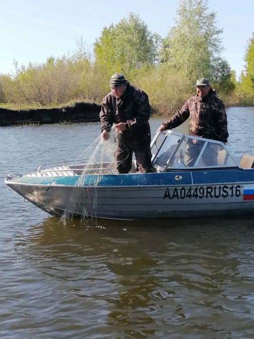 За неделю в Чистопольском районе у браконьеров изъято 23 орудия незаконного лова