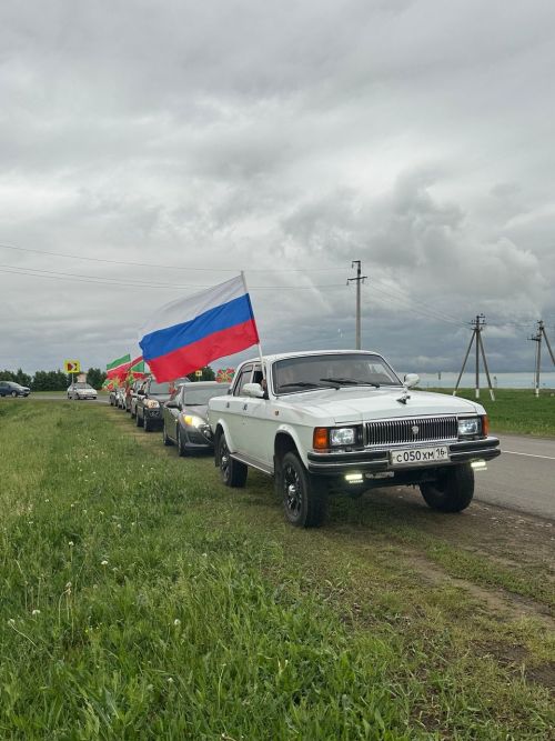 Автопробег пограничников прошел по улицам Чистополя