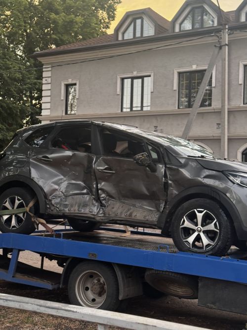 В центре Чистополя эвакуировали две иномарки после столкновения на перекрёстке