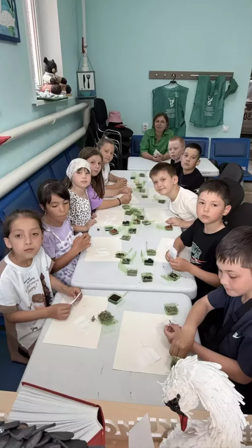 Юные натуралисты села Чистопольского района посетили заказник «Чистые луга»