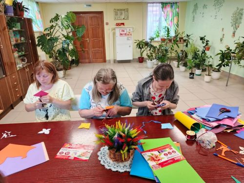 «На крыльях счастья»: в чистопольском доме-интернате прошёл мастер-класс ко Дню бабочки