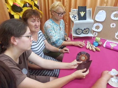 В Чувашско-Елтанском СДК прошло творческое занятие в рамках проекта «Махаля»