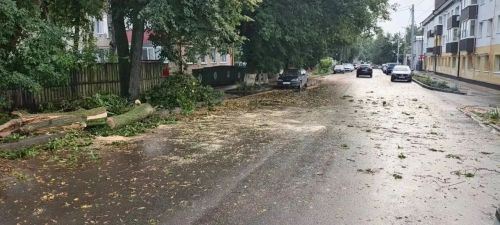 В Чистополе продолжают устранять последствия стихии