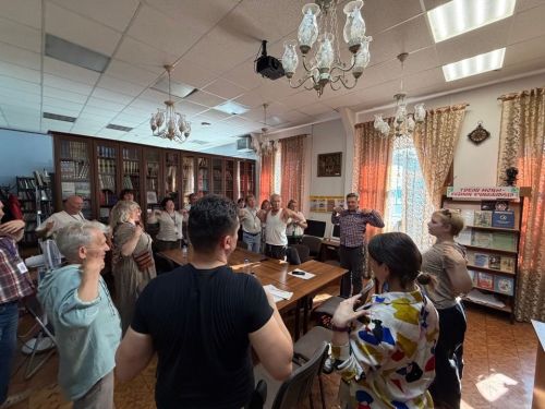 В Чистопольской библиотеке прошёл мастер-класс в рамках фестиваля авторской песни