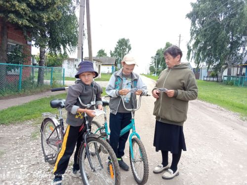 В селе Чистопольского района прошла акция «Безопасное колесо»