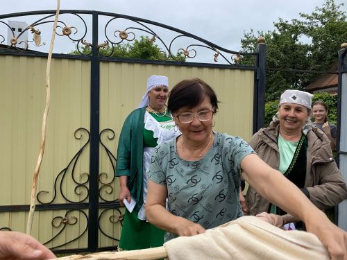 Обряд сбора полотенец к Сабантую
