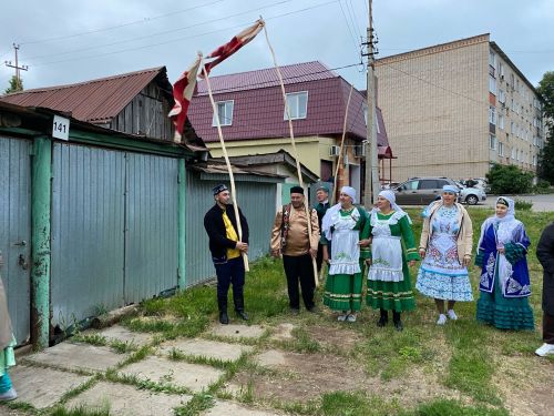 Обряд сбора полотенец к Сабантую