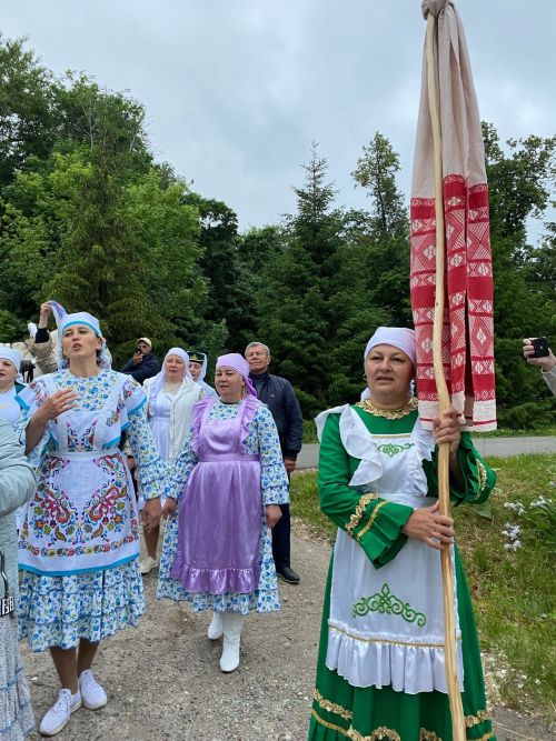 Обряд сбора полотенец к Сабантую