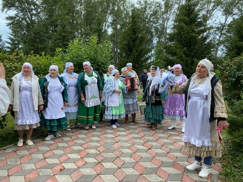 Обряд сбора полотенец к Сабантую