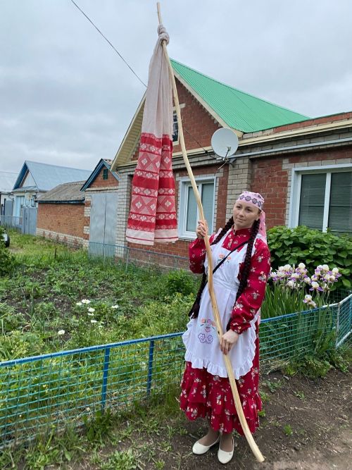 Обряд сбора полотенец к Сабантую