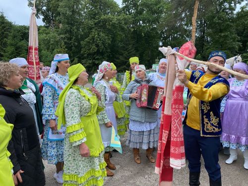 Обряд сбора полотенец к Сабантую