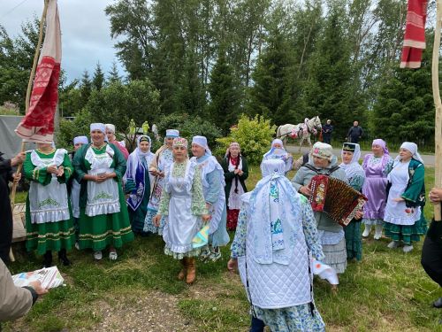 Обряд сбора полотенец к Сабантую