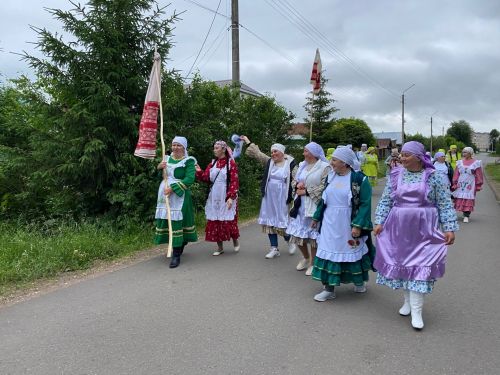 Обряд сбора полотенец к Сабантую
