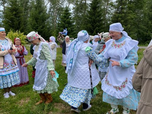 Обряд сбора полотенец к Сабантую