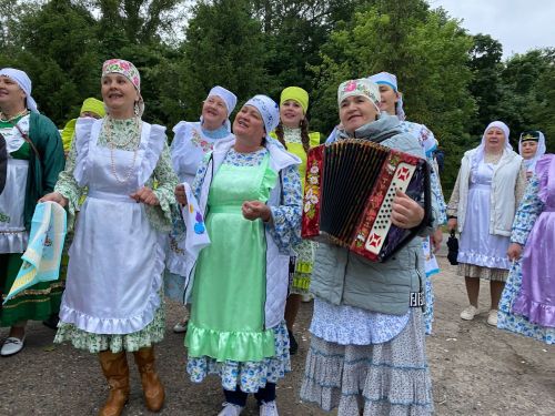 Обряд сбора полотенец к Сабантую