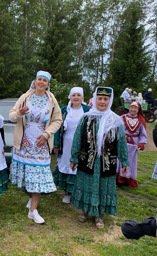 Обряд сбора полотенец к Сабантую