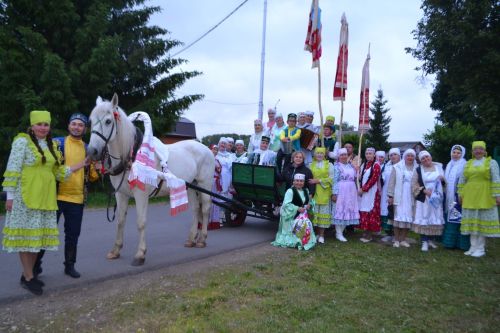 Обряд сбора полотенец к Сабантую