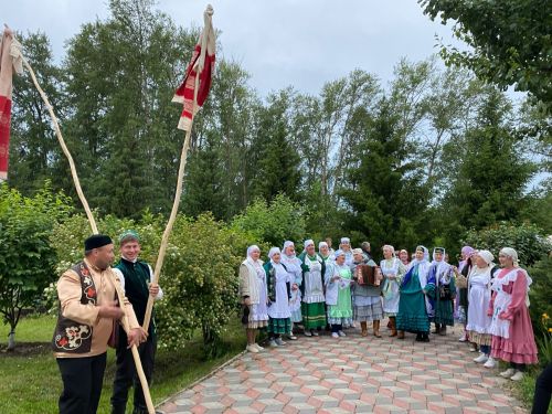 Обряд сбора полотенец к Сабантую