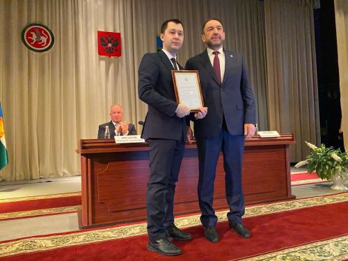 Вручение госнаград чистопольцам