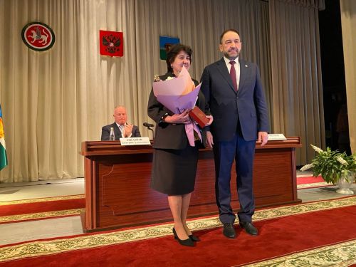 Вручение госнаград чистопольцам